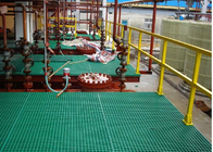 China Assoalho plástico resistente de FRP que raspa para a superfície lisa da plataforma de trabalho fábrica