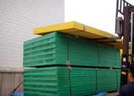 China Tampas plásticas verdes da grelha, Grating do plástico 1220 x 3660 reforçado fibra de vidro fábrica