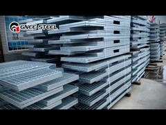 ASTM A123 Padrão A36 Material Barra Cruzada de 100mm Grades de Aço para Campo de Rodovias