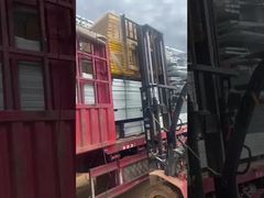 Degrau de escada de aço galvanizado durável para plataformas industriais