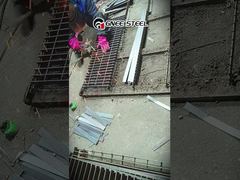 Grade de piso de plástico