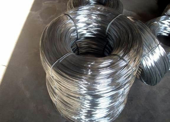China O fio de aço galvanizado profissional, Znic revestiu o fio de aço inoxidável de superfície fornecedor