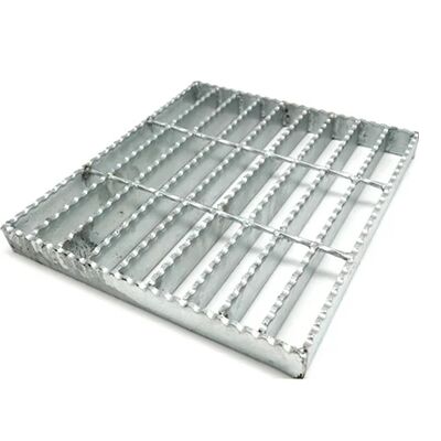 Hot Dip Galvanized High Strength Steel Grating with Serrated Bar for Safety and Durability