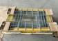 Passos de escada T6 grating de aço com baixo aço carbono de cheiro antiderrapante amarelo fornecedor