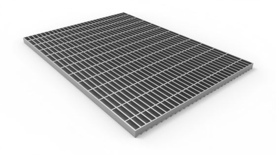Aço leve 25X5mm Barra de rolamento galvanizado Grelha Fornecedor Padrão 6.0 Meter