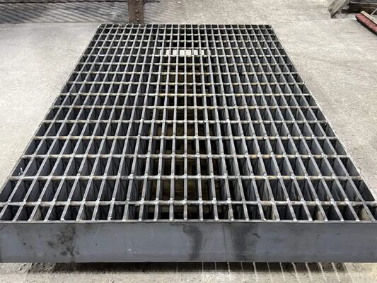 Plug-in Steel Grating with Firm Structure for Commercial and Industrial Use