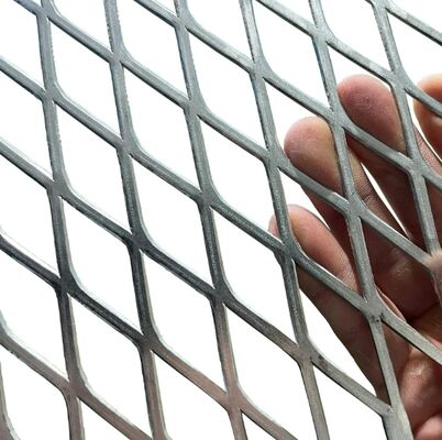Malha de Metal Expandido de Aço Inoxidável Resistente à Corrosão e ao Desgaste para Proteções de Segurança em Aplicações Industriais