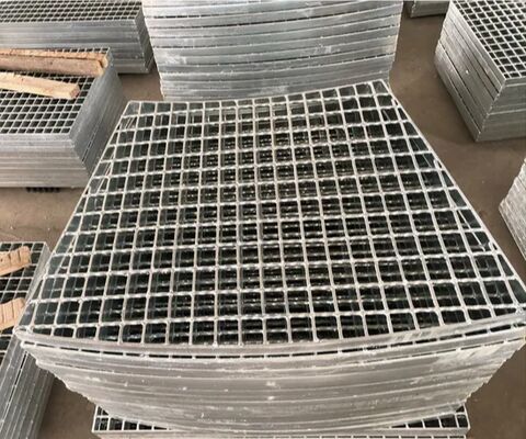 Heavy Duty Hot-DIP Galvanized Stainless Steel Grating for Industrial Walkways and Platforms