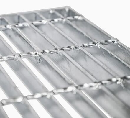 Grelhas de aço galvanizado com dentadura lisa para materiais de construção industriais comerciais