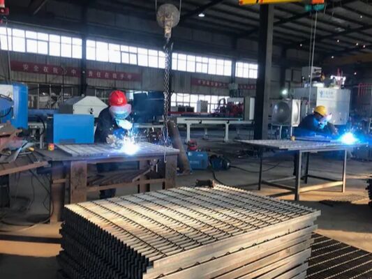 Grelhas de aço galvanizado com dentadura lisa para materiais de construção industriais comerciais