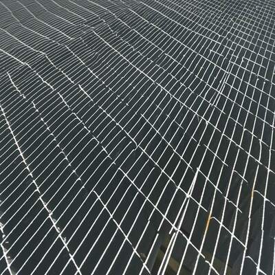 Grelha de aço galvanizado a quente para plataforma industrial