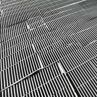 Grelha de aço galvanizada a quente com 30 mm de espaçamento para grelhas de piso pesadas