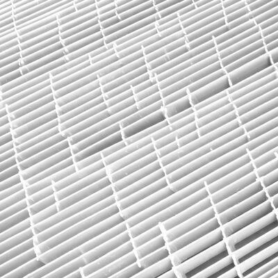 Grelha de Aço Galvanizado por Imersão a Quente com Malha Quadrada e Material Q235 para Degraus de Escada