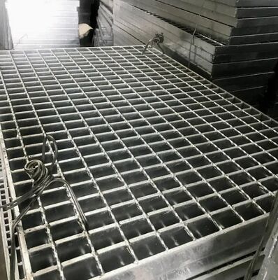 Grelhas de aço galvanizadas a quente com projeto antiderrapante para capacidade de carga pesada