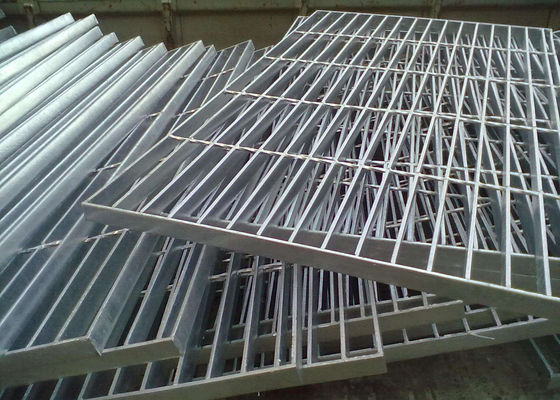Grating galvanizado do assoalho da barra lisa, Grating galvanizado da passagem da barra redonda