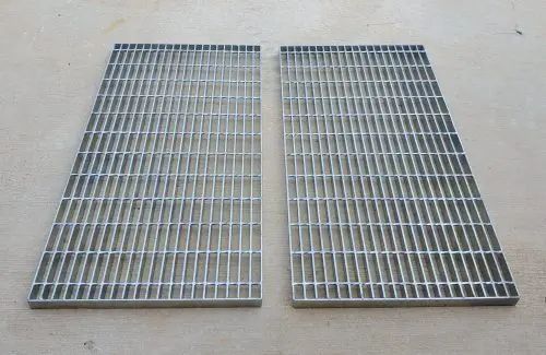 Cobertura de drenagem de aço aço galvanizado Grelha de drenagem de engrenagem de aço leve Grelha de ferro Grelha