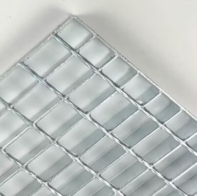 Grelhas de aço galvanizadas a quente DIP com barra de rolamento de 25x3 para plataformas industriais