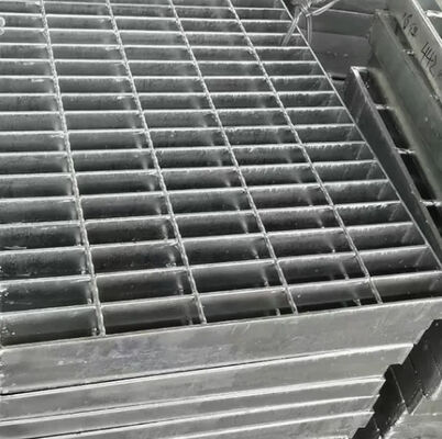 Grelhas de aço galvanizadas antiderrapante para passeios industriais pesados