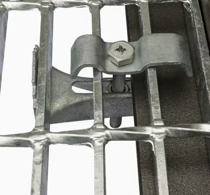 Grelha de trecho de escada de aço inoxidável para segurança industrial
