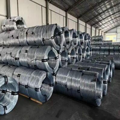 2 mm Tamanho 0,5 mm Diâmetro Arame de aço galvanizado a quente para ligação industrial e construção